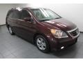 Dark Cherry Pearl 2009 Honda Odyssey Touring Exterior