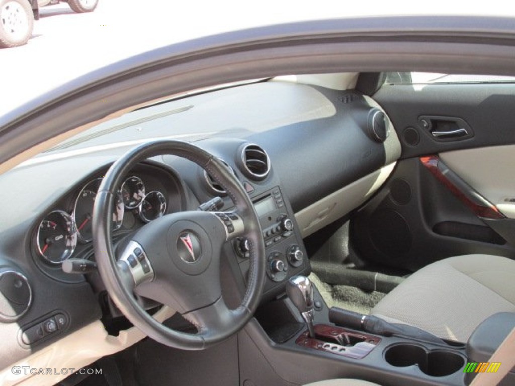 2008 Pontiac G6 GT Coupe Light Taupe Dashboard Photo #79244140