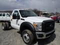 Oxford White - F550 Super Duty XL Regular Cab Chassis 4x4 Photo No. 2