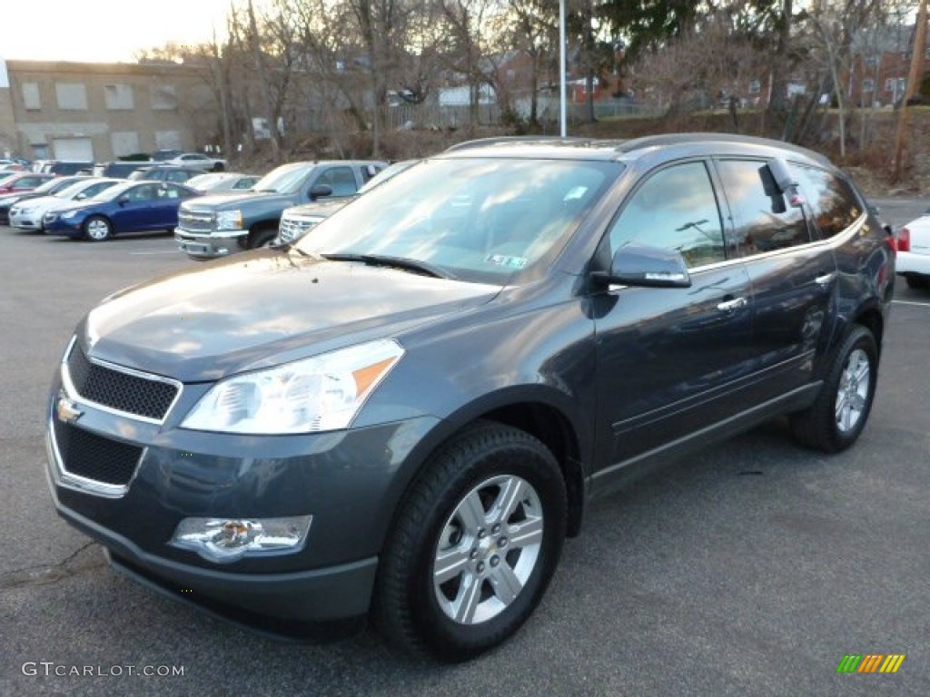 Cyber Gray Metallic 2012 Chevrolet Traverse LT Exterior Photo #79244353
