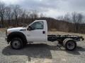 Oxford White - F550 Super Duty XL Regular Cab Chassis 4x4 Photo No. 5