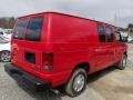 2013 Vermillion Red Ford E Series Van E150 Cargo  photo #8