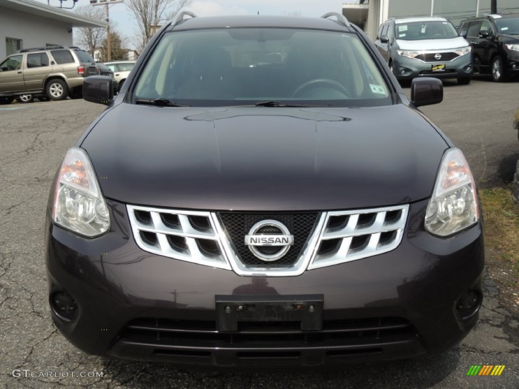 2011 Rogue SV AWD - Black Amethyst / Gray photo #2