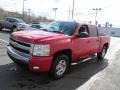 2007 Victory Red Chevrolet Silverado 1500 LT Z71 Crew Cab 4x4  photo #5