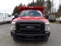 2013 Vermillion Red Ford F350 Super Duty XL Regular Cab Dually Chassis  photo #3