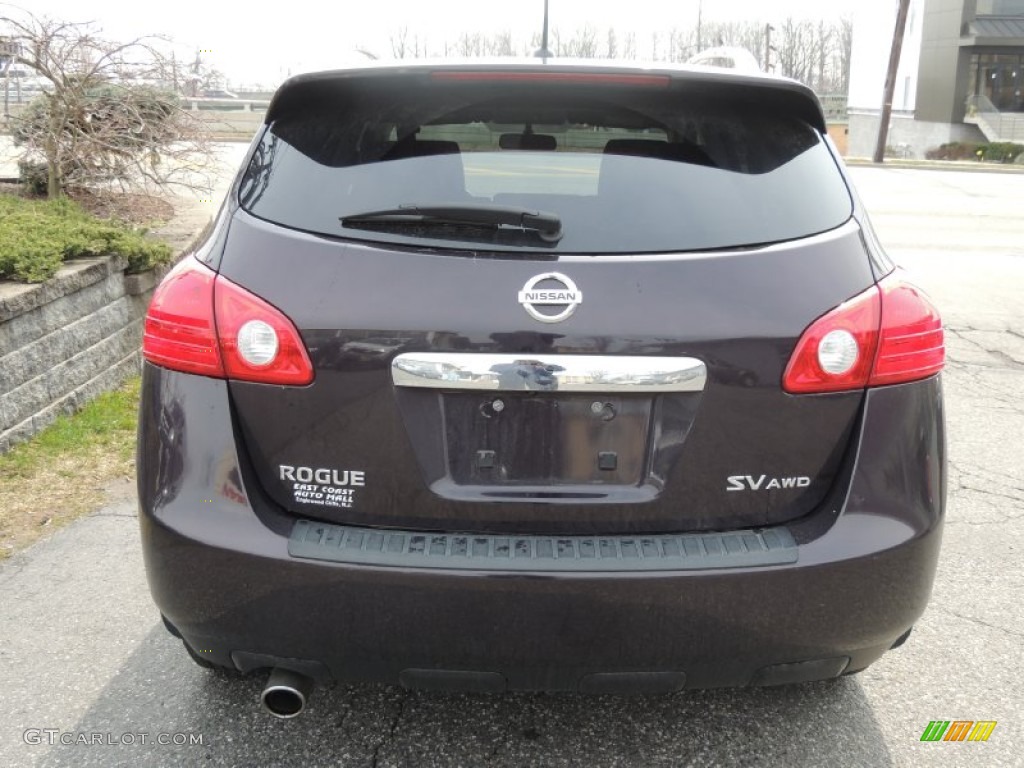 2011 Rogue SV AWD - Black Amethyst / Gray photo #5