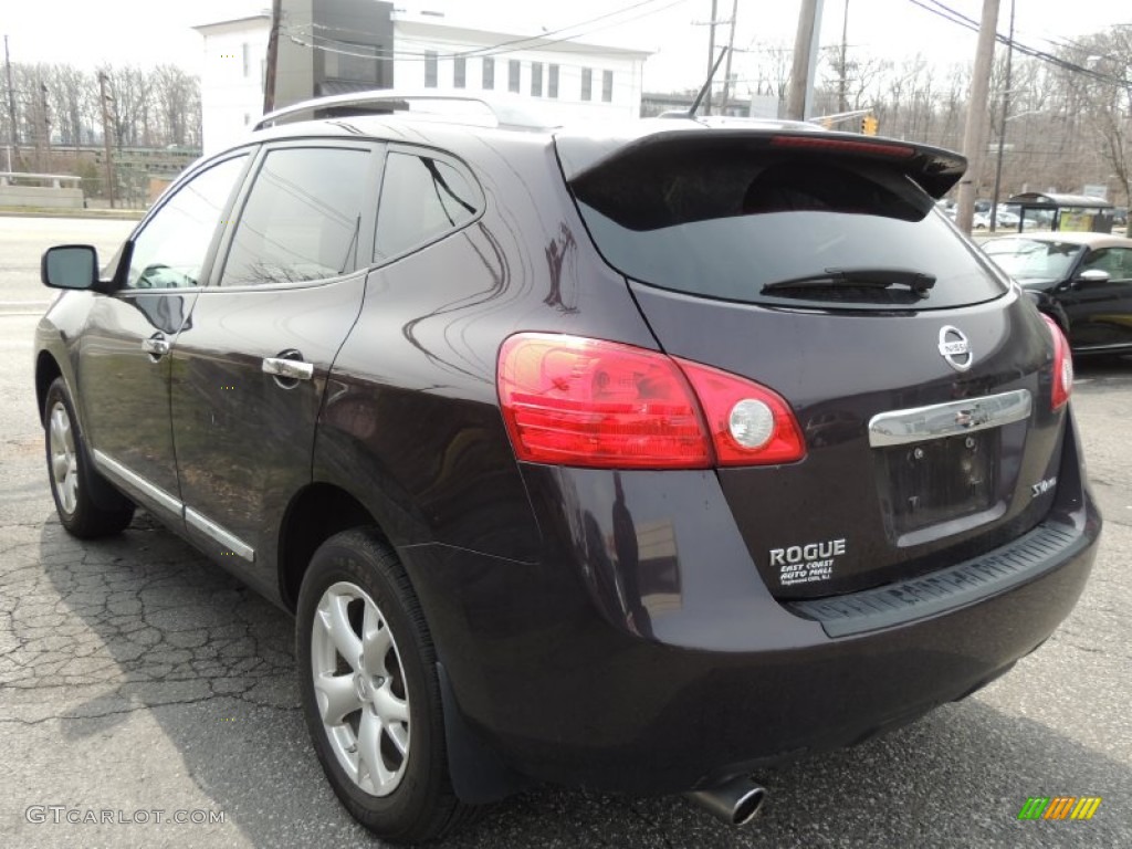 2011 Rogue SV AWD - Black Amethyst / Gray photo #7