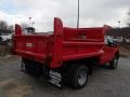 2013 Vermillion Red Ford F350 Super Duty XL Regular Cab Dually Chassis  photo #8