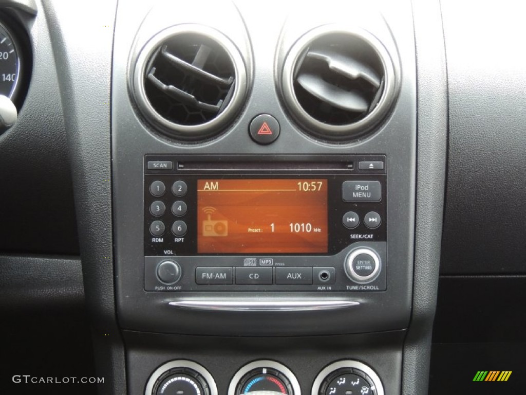 2011 Rogue SV AWD - Black Amethyst / Gray photo #12