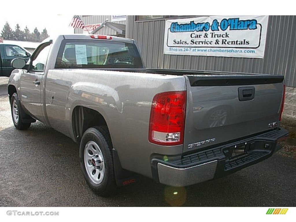 2013 Sierra 1500 Regular Cab - Steel Gray Metallic / Dark Titanium photo #6