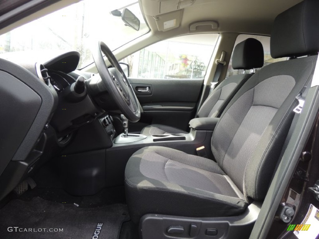 2011 Rogue SV AWD - Black Amethyst / Gray photo #16