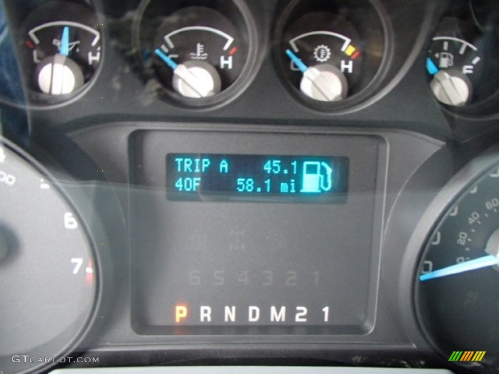 2013 Ford F350 Super Duty XL Regular Cab Dually Chassis Gauges Photos