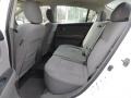 2009 Nissan Sentra Charcoal Interior Rear Seat Photo