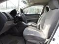 2009 Nissan Sentra Charcoal Interior Front Seat Photo