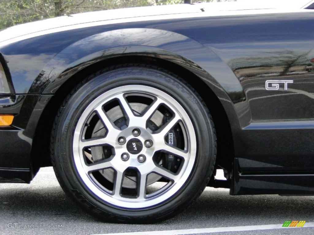 2007 Mustang GT Deluxe Coupe - Black / Dark Charcoal photo #16