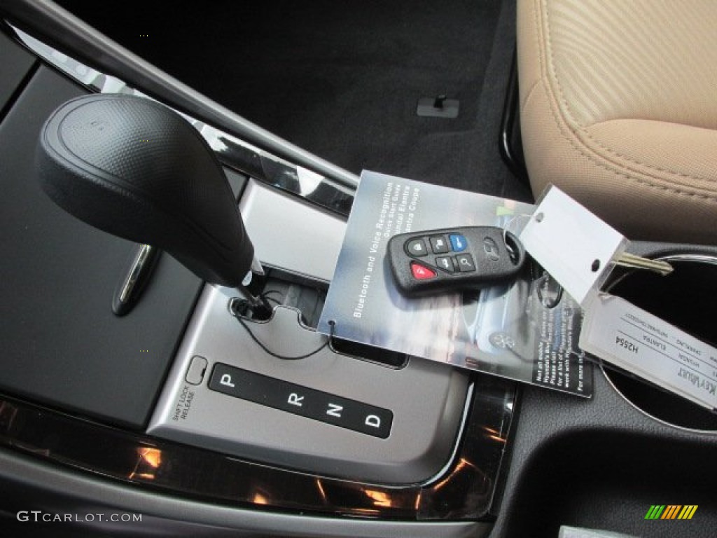 2013 Elantra GLS - Sparkling Ruby / Beige photo #9