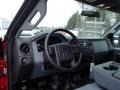 Steel 2013 Ford F550 Super Duty XL Crew Cab Chassis 4x4 Dashboard