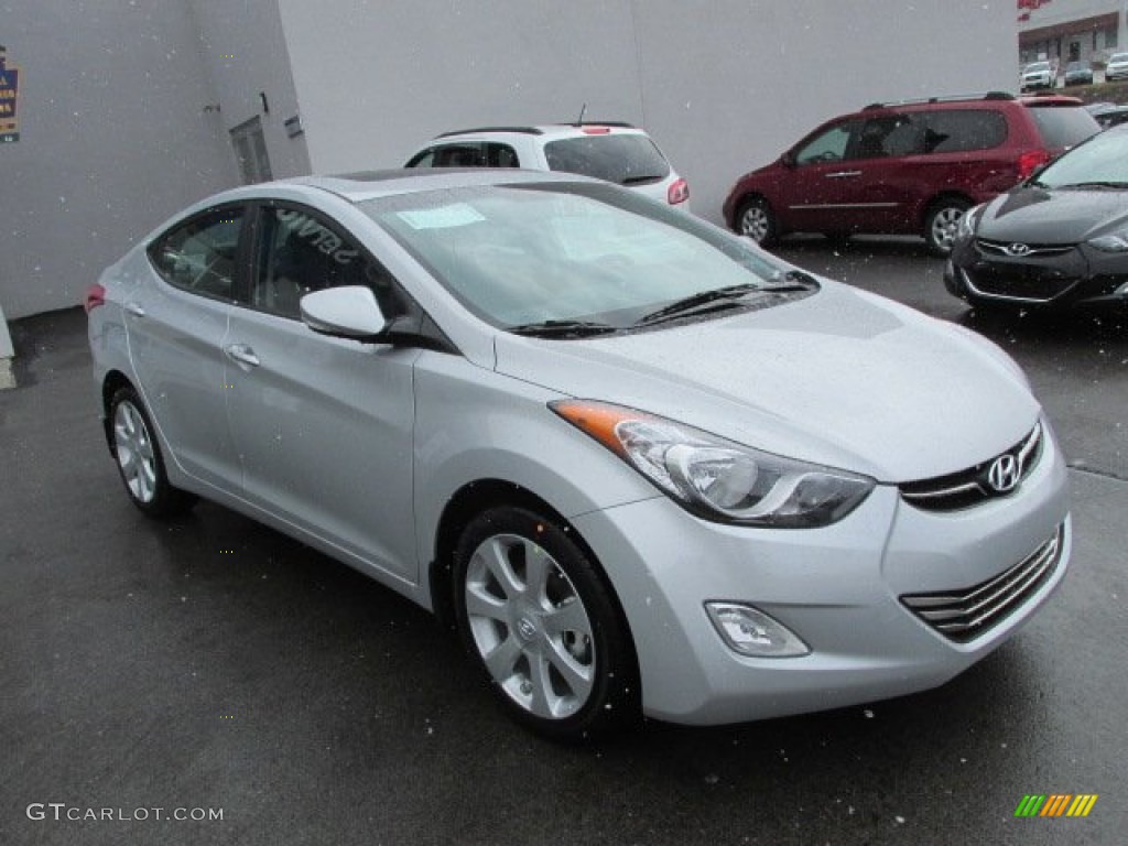 Silver 2013 Hyundai Elantra Limited Exterior Photo #79247368