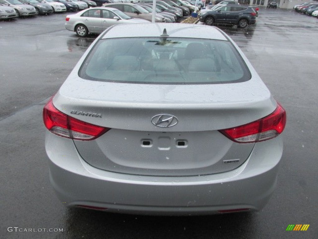 2013 Elantra Limited - Silver / Gray photo #5