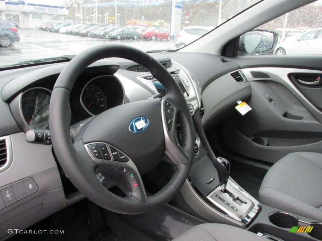 2013 Elantra Limited - Silver / Gray photo #6