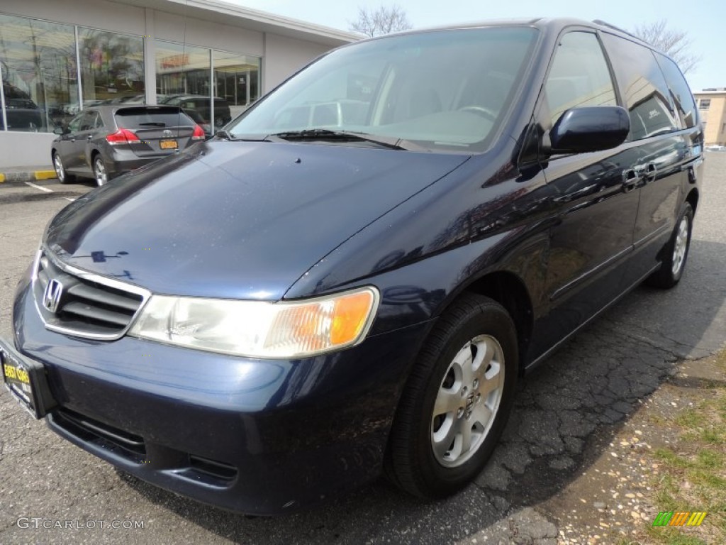 Midnight Blue Pearl 2004 Honda Odyssey EX Exterior Photo #79247889