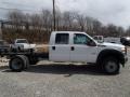 Oxford White 2013 Ford F550 Super Duty XL Crew Cab Chassis 4x4