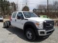 Oxford White - F550 Super Duty XL Crew Cab Chassis 4x4 Photo No. 2