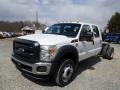 Oxford White - F550 Super Duty XL Crew Cab Chassis 4x4 Photo No. 4