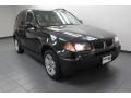 Jet Black 2005 BMW X3 3.0i