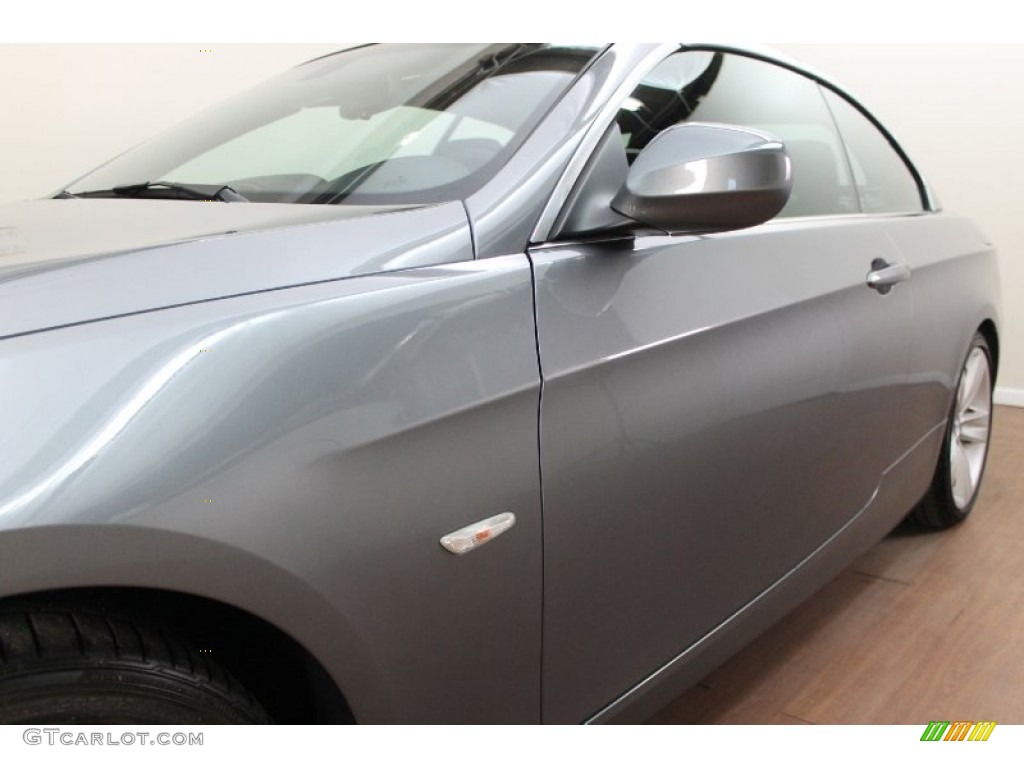 2010 3 Series 335i Convertible - Space Gray Metallic / Black photo #18
