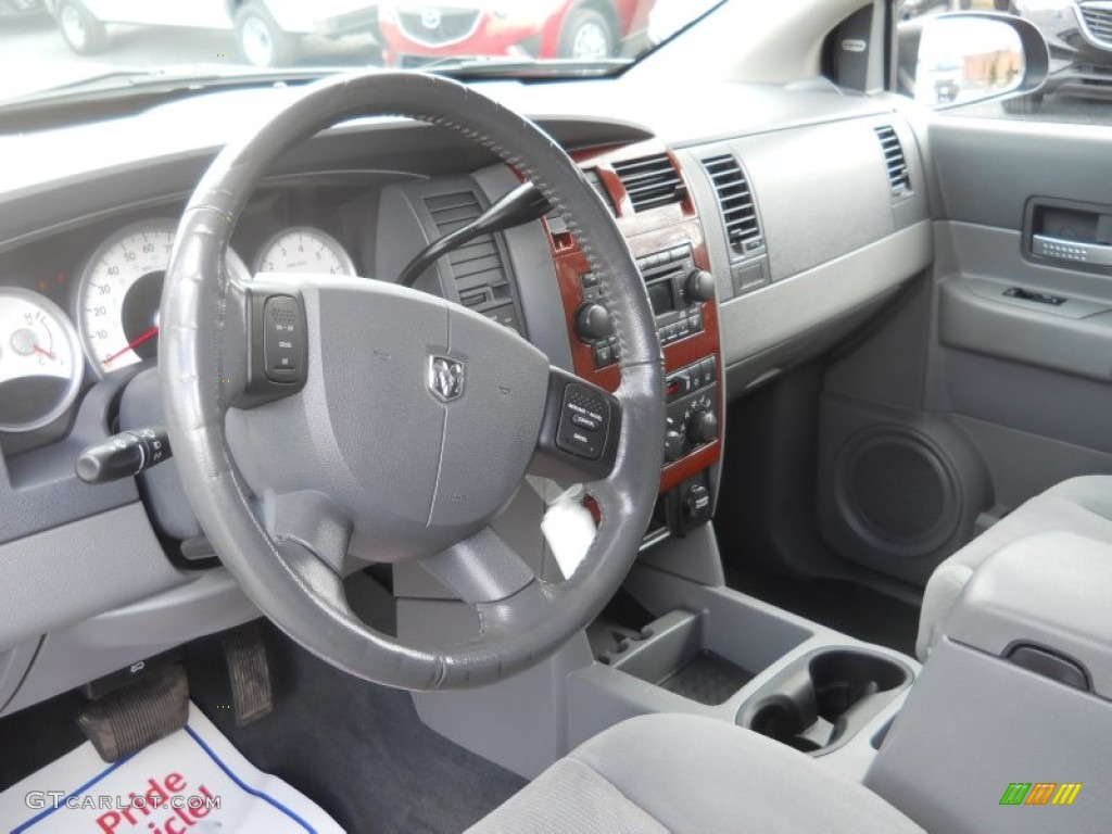 2006 Dodge Durango SLT HEMI 4x4 Dark Slate Gray/Light Slate Gray Dashboard Photo #79249414