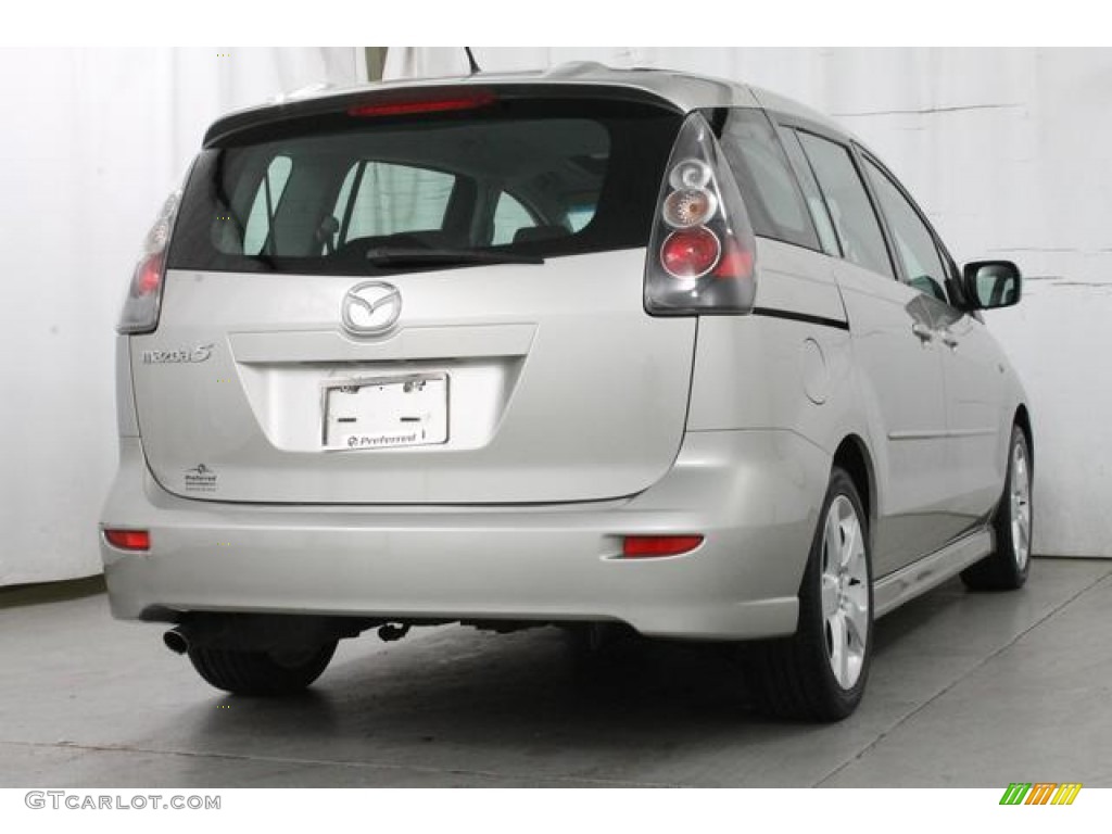 2007 MAZDA5 Grand Touring - True Silver Metallic / Espresso Brown photo #7