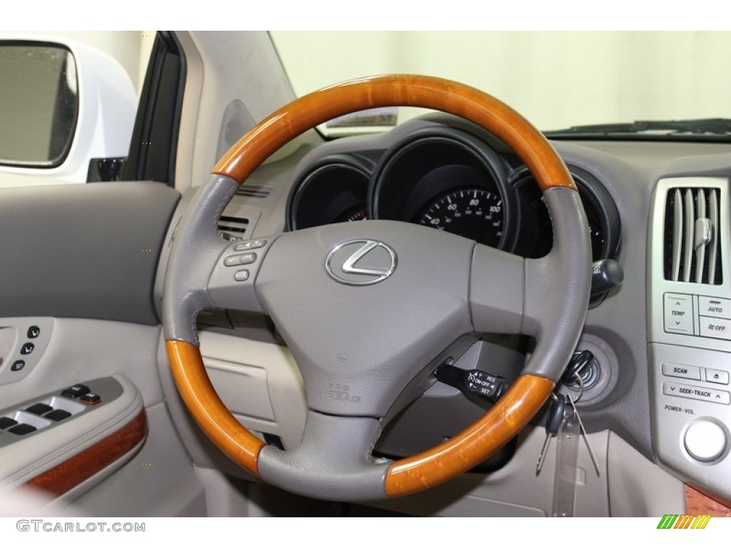 2004 Lexus RX 330 Ivory Steering Wheel Photo #79250551