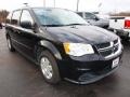 2011 Brilliant Black Crystal Pearl Dodge Grand Caravan Express  photo #2