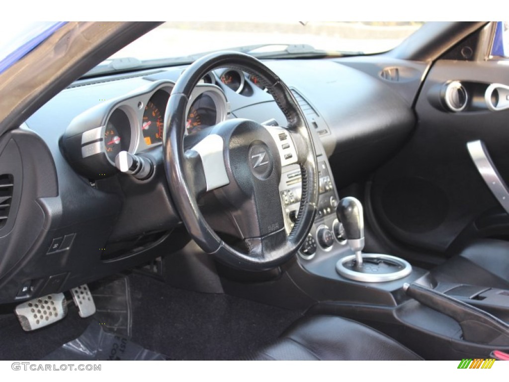 2003 Nissan 350Z Touring Coupe Charcoal Dashboard Photo #79251478