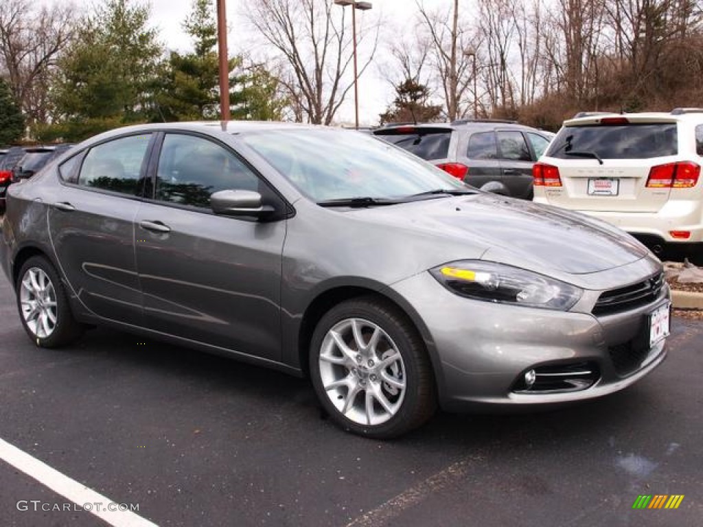 2013 Dart Rallye - Tungsten Metallic / Black/Light Diesel Gray photo #2