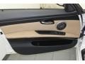 Bamboo Beige Novillo Leather Door Panel Photo for 2011 BMW M3 #79252648