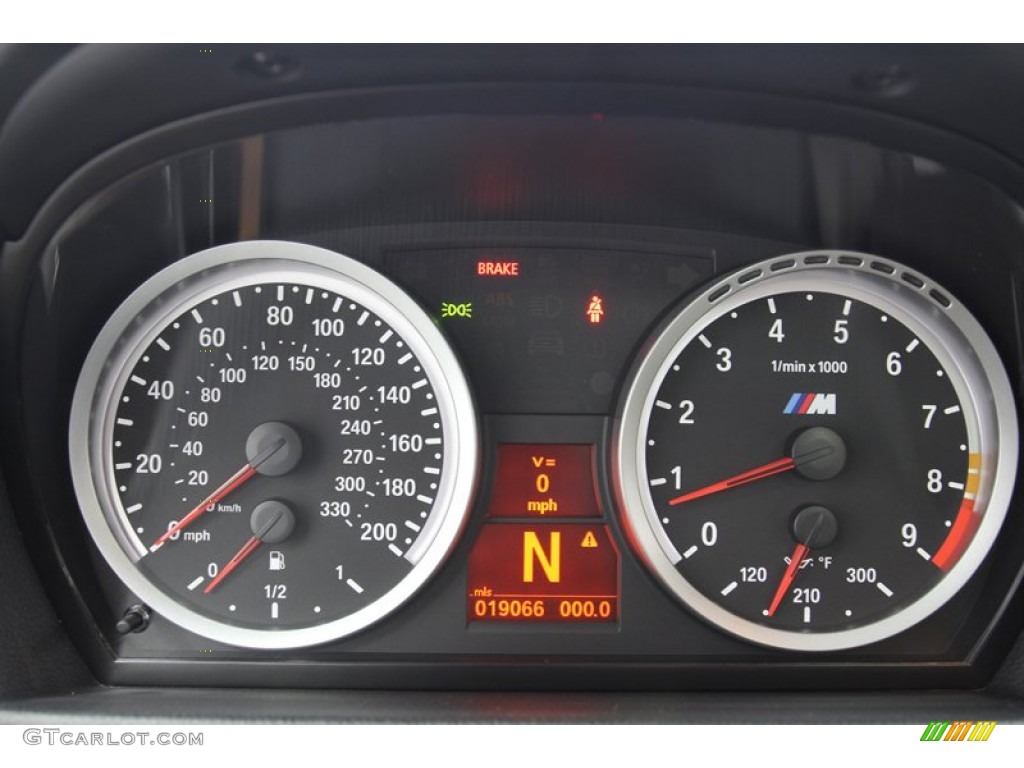 2011 BMW M3 Sedan Gauges Photo #79252993