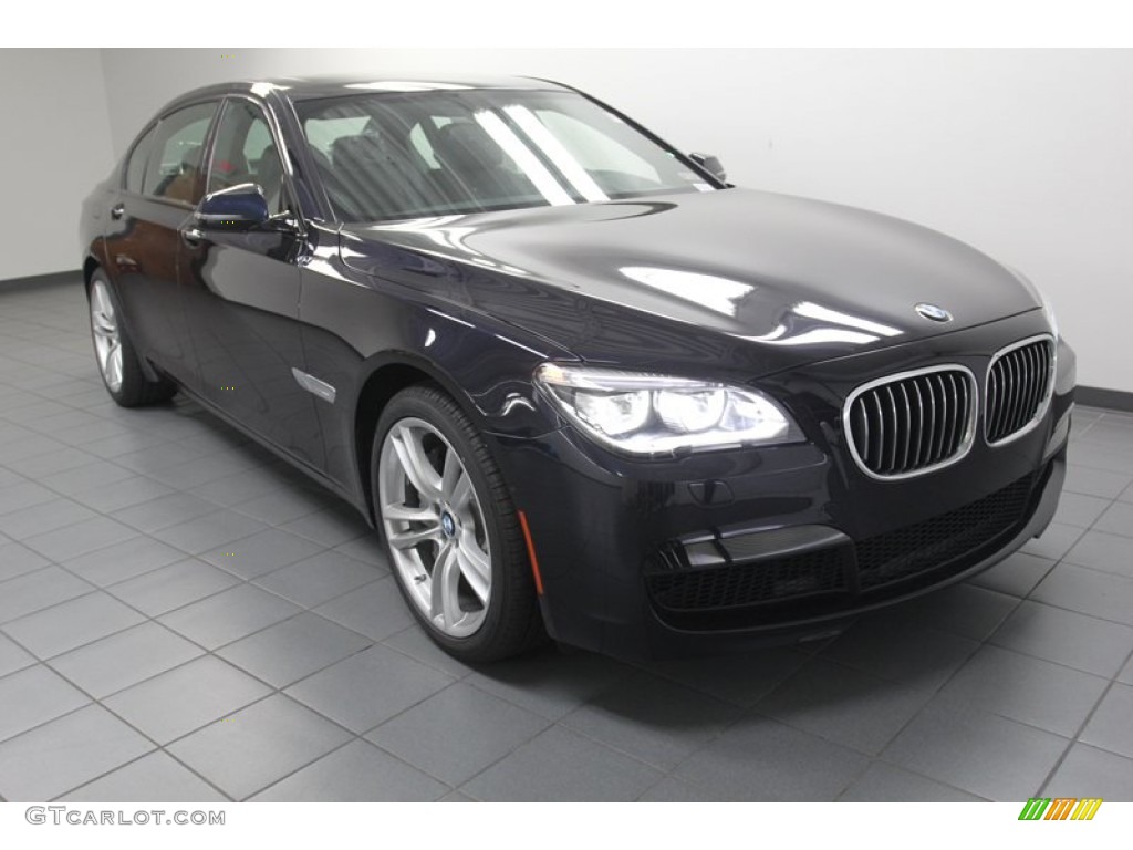 Carbon Black Metallic 2013 BMW 7 Series 750Li Sedan Exterior Photo #79255393