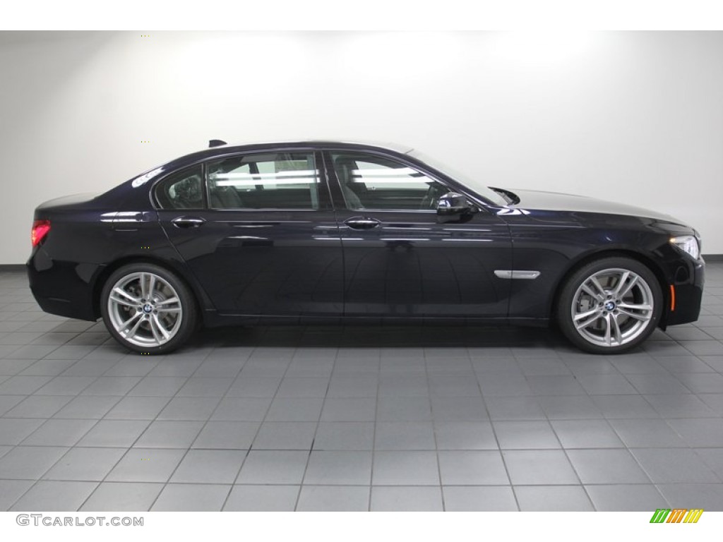 Carbon Black Metallic 2013 BMW 7 Series 750Li Sedan Exterior Photo #79255400