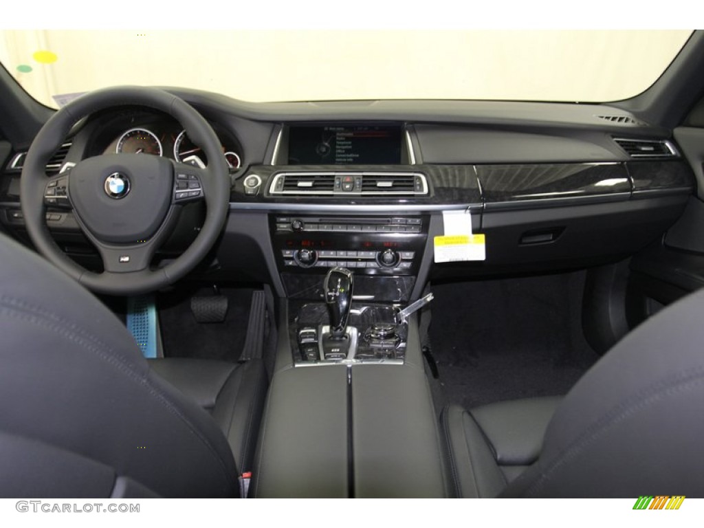 2013 BMW 7 Series 750Li Sedan Black Dashboard Photo #79255412