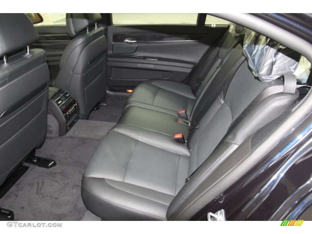 2013 BMW 7 Series 750Li Sedan Rear Seat Photo #79255493