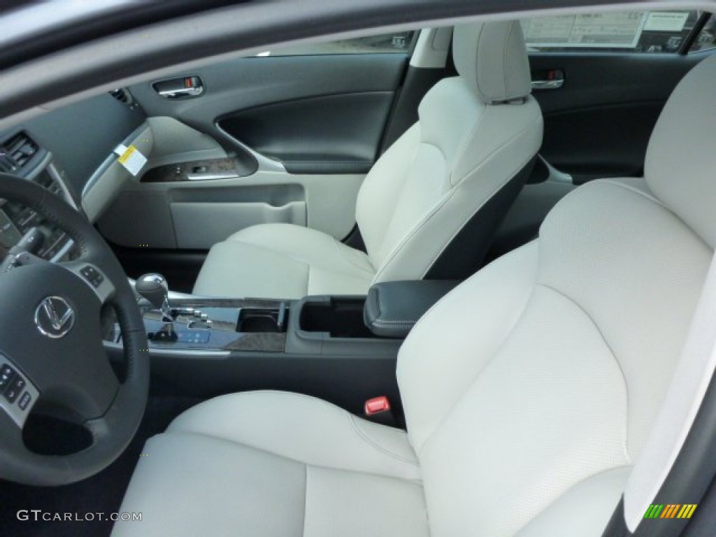 Light Gray Interior 2013 Lexus IS 250 AWD Photo #79255666