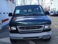 1999 Deep Emerald Green Metallic Ford E Series Van E350 Super Duty XL Extended Passenger  photo #2
