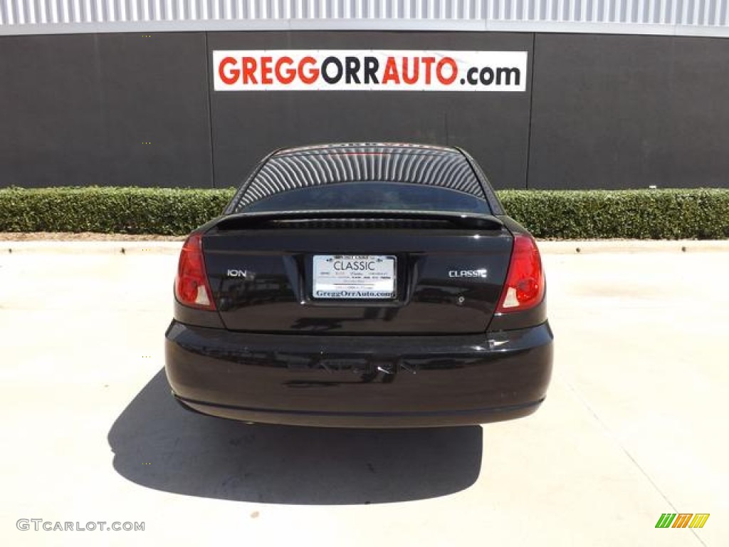 2003 ION 3 Quad Coupe - Black / Gray photo #6