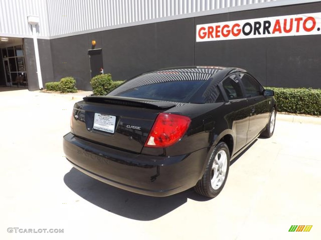 2003 ION 3 Quad Coupe - Black / Gray photo #7