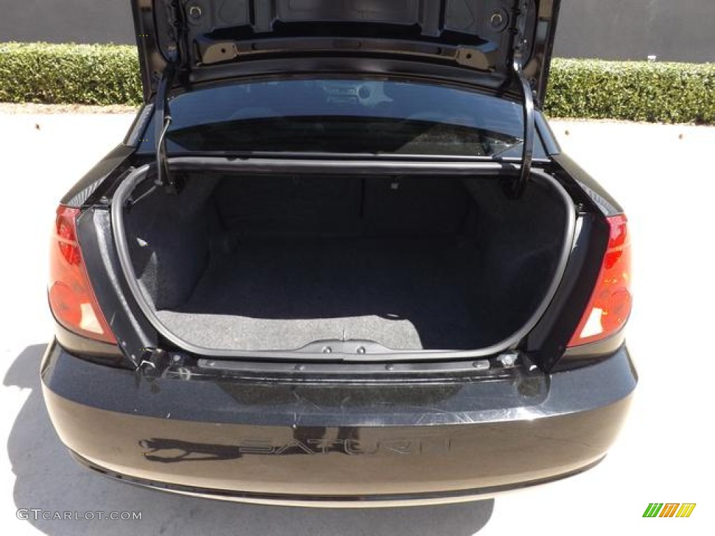2003 ION 3 Quad Coupe - Black / Gray photo #10