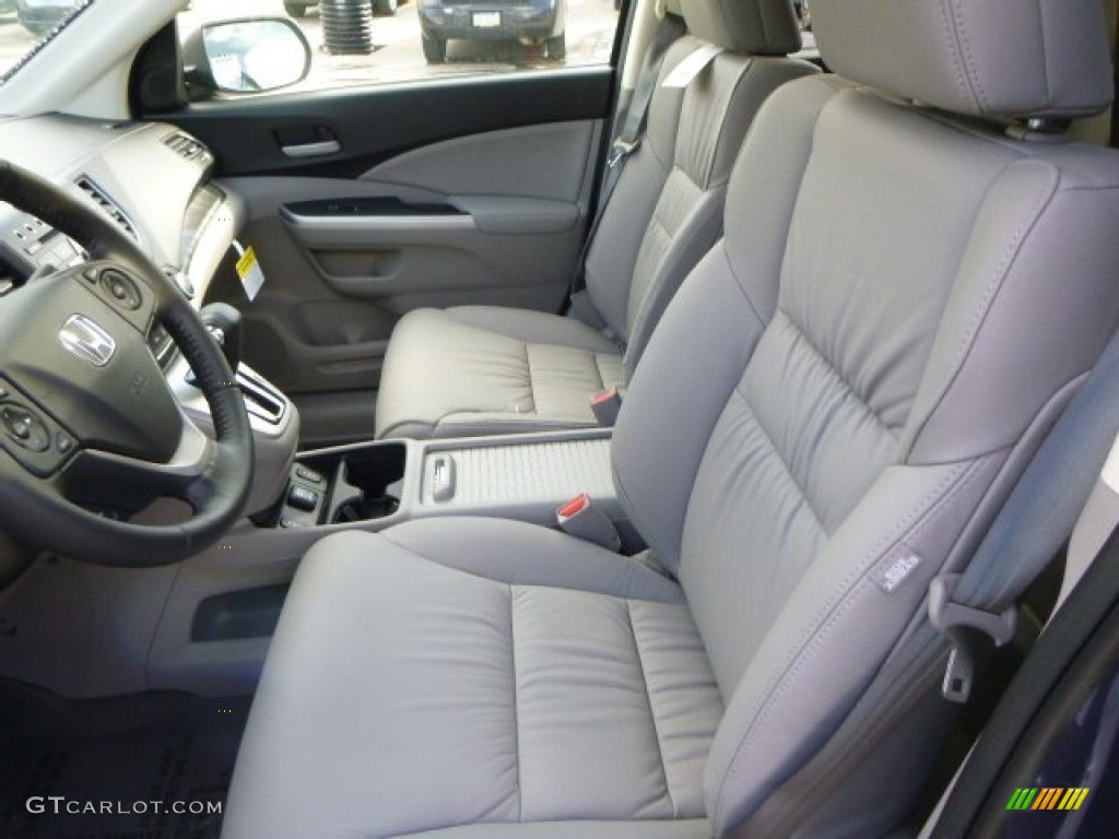 Gray Interior 2013 Honda CR-V EX-L AWD Photo #79257640