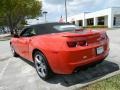 2011 Inferno Orange Metallic Chevrolet Camaro SS/RS Convertible  photo #5