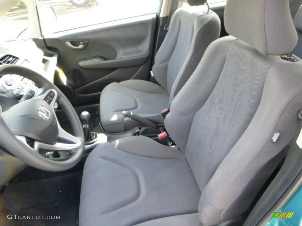 Gray Interior 2013 Honda Fit Standard Fit Model Photo #79258014